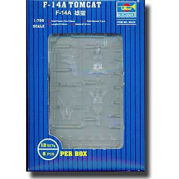 1/700 F14A Tomcat Aircraft Set for USS Nimitz (12/Bx)