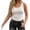 AB737 White, variant on Bainana Womens Tank Tops Solid Color Sleeveless Crew Neck Camisoles Breathable Casual Ladies Summer Holiday Vest Clothes