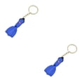 thumbnail image 3 of Sonducket Llavero diseño de aletas de buceo colgantes colgantes de barco de mar regalo de entusiasta de silicona adorno de llavero para mochila Azul 2Conjunto, 3 of 6