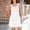 *White, variant on ClodeEU Women's Linen Backless Spaghetti Strap Romper with Pockets,Solid Color Casual Short Jumpsuit Army Green,Women's Plus L