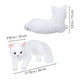 thumbnail image 3 of Dibujos animados de gato diseño de muñecas de peluche gato muñeca adorno para muñecas para niños, 3 of 8