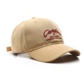 thumbnail image 1 of Men's and Women's Embroidered Baseball Caps, Vintage Washed Canvas Dad Hat with UPF Sun Protection, Adjustable Strap for Running, Workout and Outdoor Activities, 1 of 6