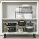 thumbnail image 5 of Injueey Organizador de estante multifuncional, estante de almacenamiento práctico y ajustable, estante de almacenamiento de cocina Juegos de accesorios de baño, 5 of 6