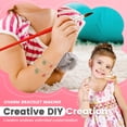 thumbnail image 6 of Wekvgz 314pcs Boxed Jewelry and Keychain Making Kit DIY Crafting Charms Bracelet Making Kits Cute Jewelry Beading Including Hooks Lobster Clasps Key Rings and Jump Rings for Craft Supplies, 6 of 11