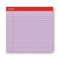 thumbnail image 5 of Colored Perforated Ruled Writing Pads, Wide/legal Rule, 50 Orchid 8.5 X 11 Sheets, Dozen | Bundle of 10 Dozen, 5 of 7