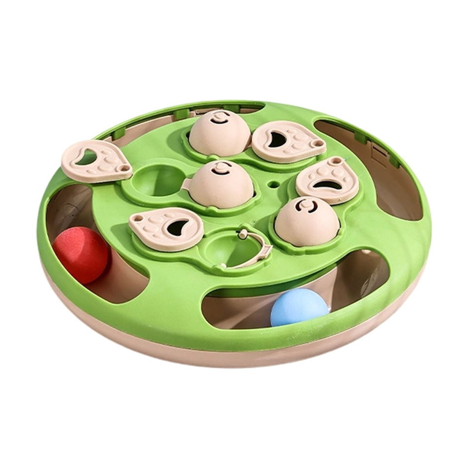 Msgweeeg Dog Squeaky Toys Dog Gift Pet Cats And Dog Toys A Interesting And Entertaining Tool For Relieving Boredom Interactive Ball Spinning Wheel Dog Hiding Food Puzzle Toy for Outdoor & Fetch
