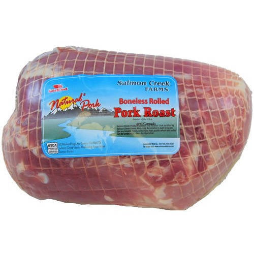 Salmon Creek Farms Boneless Rolled Pork Butt Roast, 3.75 4.25 lbs