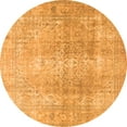 thumbnail image 1 of Ahgly Company Indoor Round Persian Orange Traditional Area Rugs, 5' Round, 1 of 1