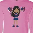 thumbnail image 4 of Inktastic African American Girl, Cheerleaders, Cheerleading Long Sleeve T-Shirt, 4 of 5