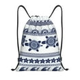 thumbnail image 1 of Gaeub Sea Underwater Turtles Drawstring Backpack Bag Sport Gym Sackpack Heavy Duty String Backpack for Men Women-Small, 1 of 6