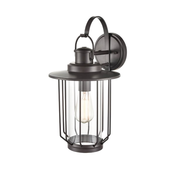 Millennium Lighting 16.5" 1 Light Outdoor Wall Bracket in Powder Coat Bronze