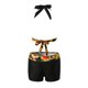 thumbnail image 3 of Traje de baño de bikini para mujer, conjunto de bikini push up con control de abdomen, parte inferior de bikini de cintura alta, traje de baño tankini con pantalones cortos, trajes de baño, 3 of 7