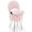 Pink, variant on Korser Vanity Stool Chair with Folding Back,Upholstered Vanity Chair with Storage,Comfy Makeup Stool for Bedroom Living Room,White