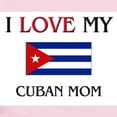 thumbnail image 2 of CafePress - I Love My Cuban Mom Infant Bodysuit - Baby Light Bodysuit, Size Newborn - 24 Months, 2 of 4