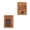 Tan, variant on Unisex Card holder with RFID blocking up to 8 Card, Cash and ID Slots, full grain, Genuine Leather, Handcrafted, ultra-strong stich