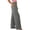 A Gray, variant on Women's Pants Dqueduo Women's Casual Solid Color Pleated Elastic Waist Pocketed Linen-Look Straight Leg Pants, 8 Colors Light Blue XL