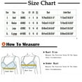 thumbnail image 3 of Jsaierl Womens Bras Wireless Push Up Underwire Bra Seamless Padded Bralettes Flex Fit Full Figure T-Shirt Bras, 3 of 3