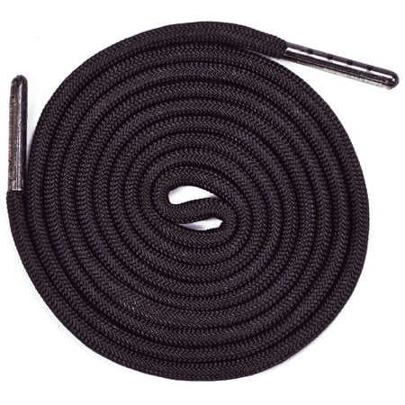 

Round Paracord Shoe Laces (1 Pair) - Handmade In the USA - Dark Brown - 56 Inch