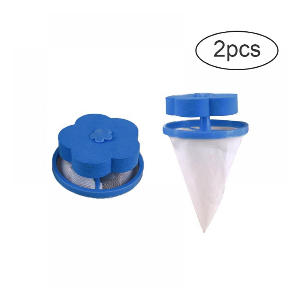 Reusable Washing Machine Floating Lint Mesh Bag Portable Washer Lint