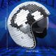 thumbnail image 3 of Coches Party Supplies Casco de Bola de Espejo con Suministros de Fiesta Retráctiles, 3 of 9