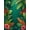 Green, Pattern 1, variant on ODIKA 4'x6' Machine Washable Non-Slip Area Rug, Exotic Jingle Jungle Tropical Leafy Artistic High Traffic Rug, Green, 281806