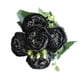 thumbnail image 1 of Yuarrent Peonías artificiales Flores de seda Ramo de simulación falsa Flores de toque real Centro comercial para el hogar Arreglos de hotel Decoración Negro Púrpura Yuarrent HA084388-03, 1 of 6
