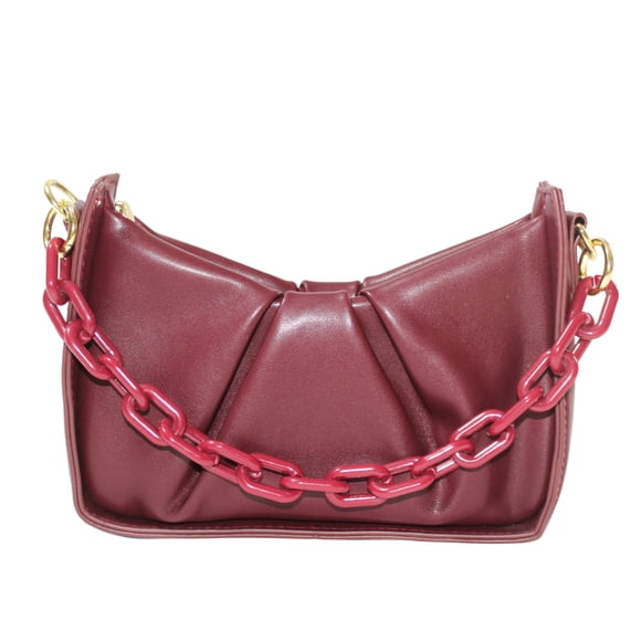 Bolso con pliegue y cadena Yunikon Bolso pequeño