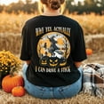 thumbnail image 3 of Funny Personalized Halloween Cat Witch T-Shirt – “Why Yes” Spooky Season Tee for Cat & Witch Lovers, 3 of 5