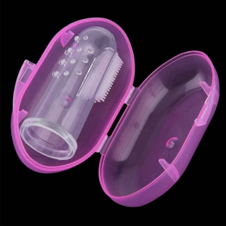 2019 Hot Sale 10 Pcs Baby Infant Soft Silicone Finger Toothbrush Teeth Rubber Massager With