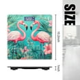 thumbnail image 2 of High Precision Body Weight Scale Smart Bathroom Scales with Large LCD Display(400lbs),Decorative for Bedroom-Pink Flamingos In The Tropical Jungle, 2 of 4