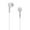 White, variant on Craig Magnavox In-Ear Headphone, Built-In Microphone with Eartips, White, MHP4850-WH