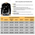 thumbnail image 5 of Men's Rash Guard Shirts UPF 50+ Long Sleeve Fishing Shirts for Men Quick Dry Moisture Wicking Black S, 5 of 7