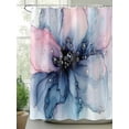 thumbnail image 2 of Pink Blue Gradient Shower Curtain, Abstract Art Marble Texture Waterproof Shower Curtain Set with 12 Hooks Lightweight Washable Fabric Shower Curtains for Bathroom 72x84 Inches, 2 of 6