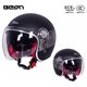 thumbnail image 3 of Casco de motocicleta Beon retro de doble lente, medio casco abierto, capacete para mujeres y hombres, certificación DOT ECE, casco de moto para Harley, 3 of 5