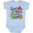 thumbnail image 3 of Inktastic Happy Cinco De Mayo- Sombrero, Cactus, Flowers Boys or Girls Baby Bodysuit, 3 of 5