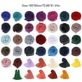 thumbnail image 4 of Guardurnaity Bufanda de turbante, paño para el cuello multicolor, banda envolvente para la cabeza, ampliamente aplicable, flexible al tacto, Accesorios de disfraces Azul real, 4 of 6