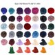 thumbnail image 5 of Guardurnaity Bufanda de turbante, paño para el cuello multicolor, banda envolvente para la cabeza, ampliamente aplicable, flexible al tacto, Accesorios de disfraces Rosa roja, 5 of 6