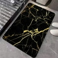 thumbnail image 4 of Diatomaceous Earth Bath Mat,Black Gold Marble Non-Slip Volume Super Absorbent Fast Drying for Bathroom Kitchen Door mat,Eco-Friendly Easy to Clean 17×27.5Inch (43 * 70cm), 4 of 6