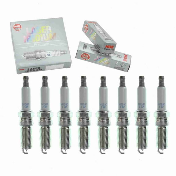 8 pc NGK 91418 Laser Iridium Spark Plugs for 12625058 41-103 41-114 4513 4718 9901 9901S ITV16TT PTV16TT RE10WYPB5 Ignition Wire Secondary Fits select: 2014-2023 CHEVROLET SILVERADO