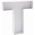 thumbnail image 1 of 8" Fillable Cardboard Letter Shaped Box Birthday Party Sweets Candy Serving Tray Treat (T), 1 of 5