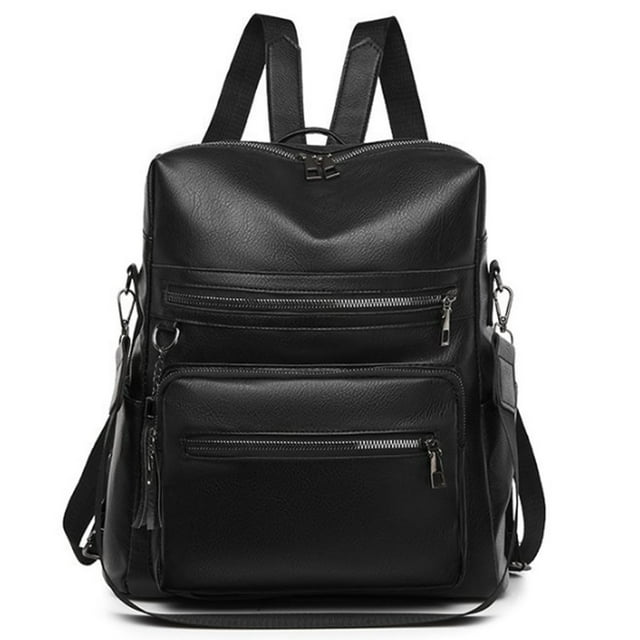 Mochila de moda para mujer, bolso multiusos, convertible, tipo bandolera, bolso de viaje.