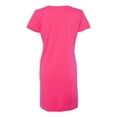 thumbnail image 2 of Lat Women's V-Neck Fine Jersey Coverup, 2 of 4