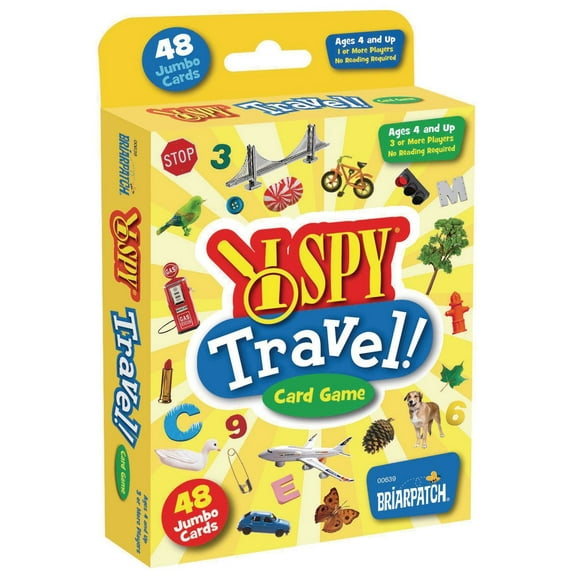 I Spy Travel Card Game, I Spy Travel Seek and Find Card Game