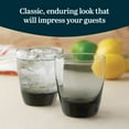 thumbnail image 2 of Libbey Classic Smoke Rocks Glasses Set, Classic Glassware Drinking Glasses Set of 12, Elegant, Dishwasher Safe Glasses for Cocktail Parties And More, 2 of 6