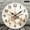12x12in, variant on Patifu Boho Graduation Cap Scroll Wooden Wall Clock Silent Sweep Movement Home Decor 10x10in
