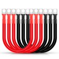 thumbnail image 1 of Cable de batería Linkstyle 2 AWG con cable de cobre de 15 cm, 6 unidades, 1 of 8