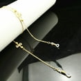 thumbnail image 3 of 1 Unidad Cadenas de Metal Colgar de Cuello para Gafas de terre Lectura dorado, 3 of 9