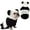 Panda, variant on Dog Costume for Medium Dog Piggy Costume Pet Halloween Animal Costumes French Bulldog Cute Clothes Matching Dog and Owner Clothes