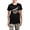 With Gray Camo Pant, variant on - Sloth Women's Dark Pajamas - Women's Short Sleeve Print T-Shirt and Pants Dark Cotton Pajama Set
