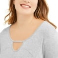 thumbnail image 3 of Women's Plus Flutter Sleeve Knit Top, 3 of 3